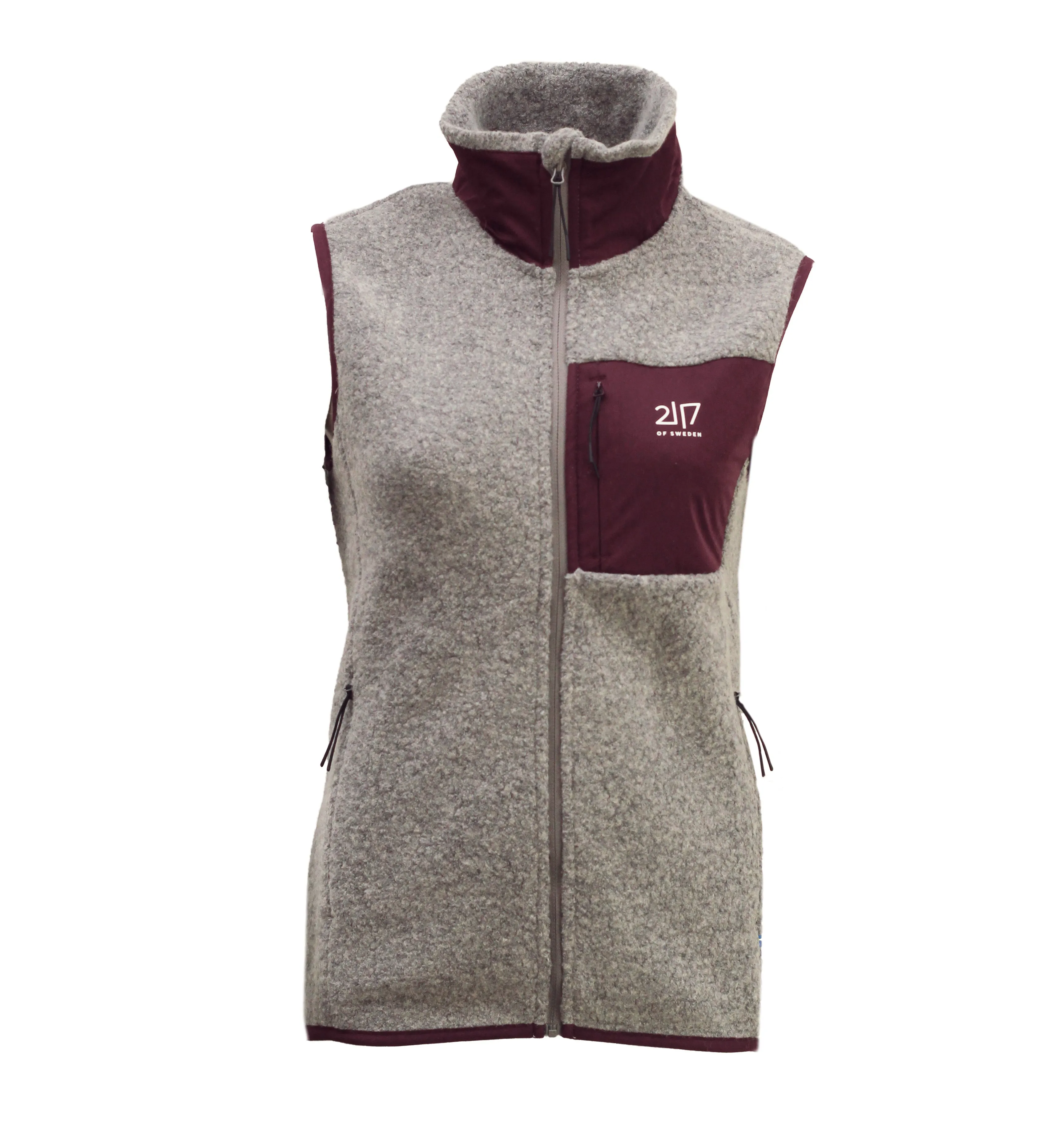 2117 of Sweden - Skord Vest | wollen dames bodywarmer