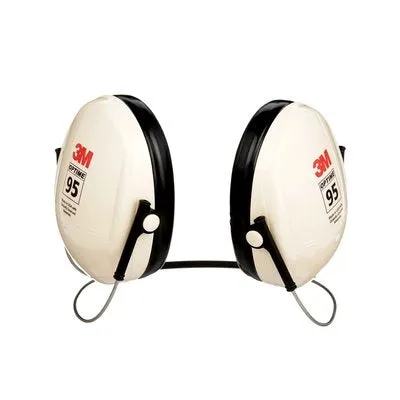 3M PELTOR H6B/V Optime 95 Earmuffs, behind-the-head (NRR: 21  21 dB. CSA Class). Each