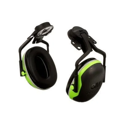 3M PELTOR X4P5E X Series Earmuffs, hard hat attached electrically insulated. Each