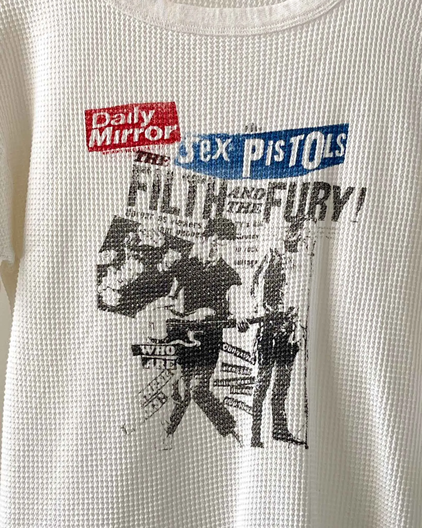 90s Sex Pistols Thermal Tee | XS