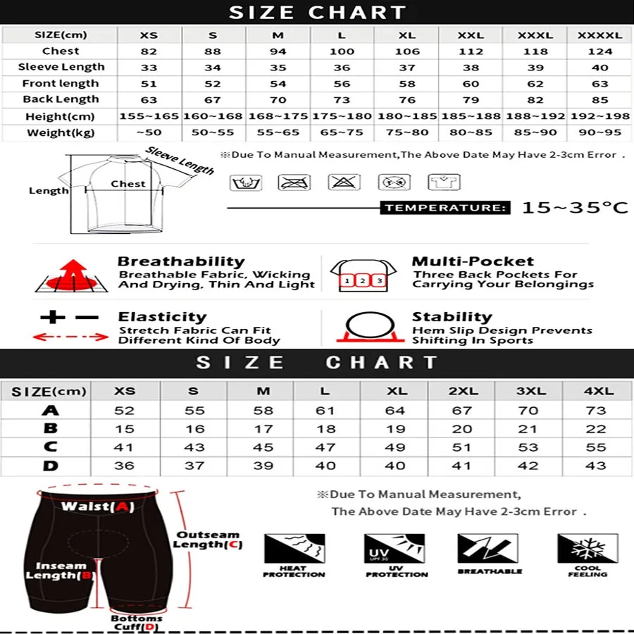 Aidase  Men's Cycling Clothes Wear Better Rainbow Team Cycling Jersey Short Sleeve Cycling Clothing Summer Road Bike Sets