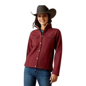 Ariat Women's Berber Back Softshell Tawny Port Jacket