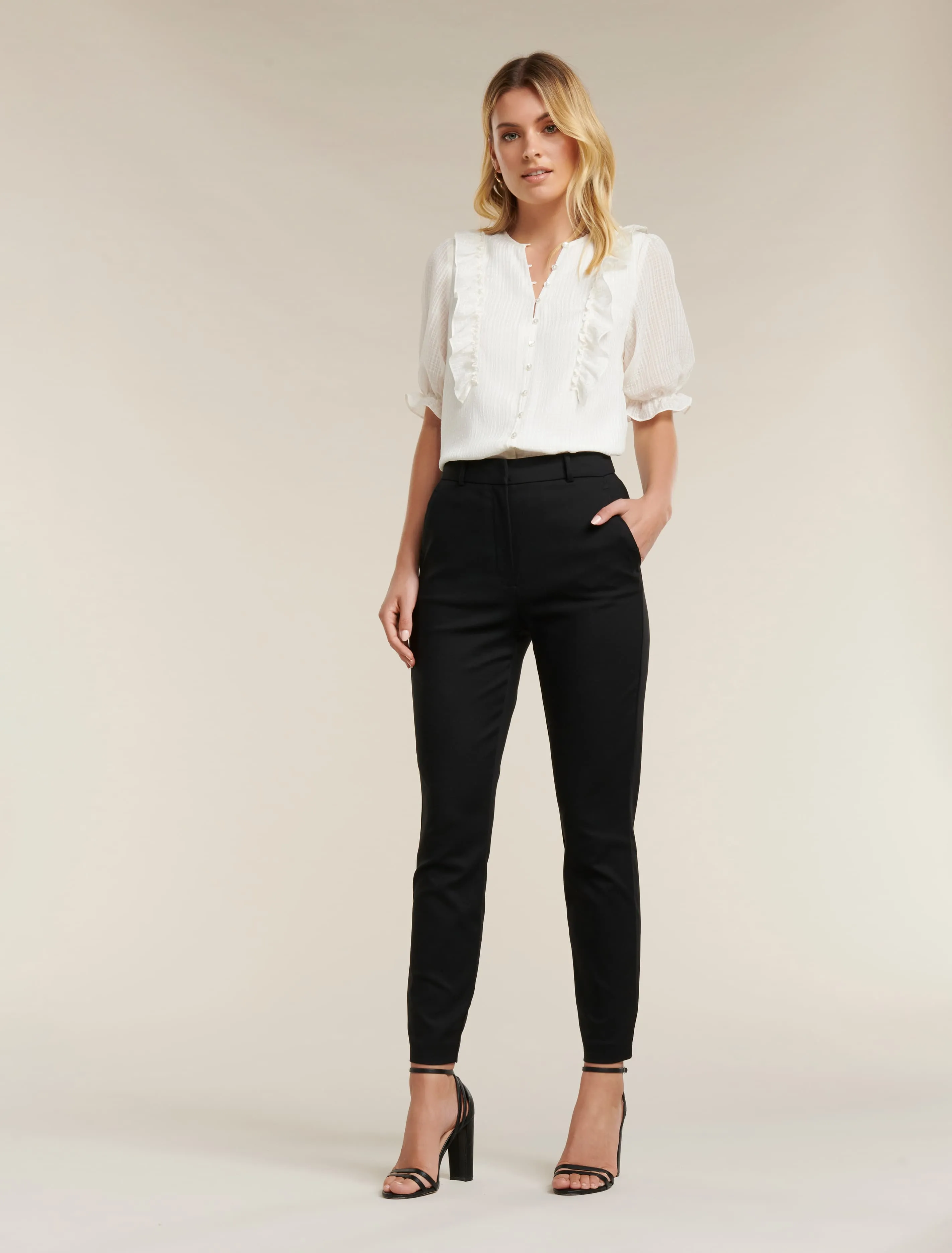 Ash Highwaist Full Length Pant