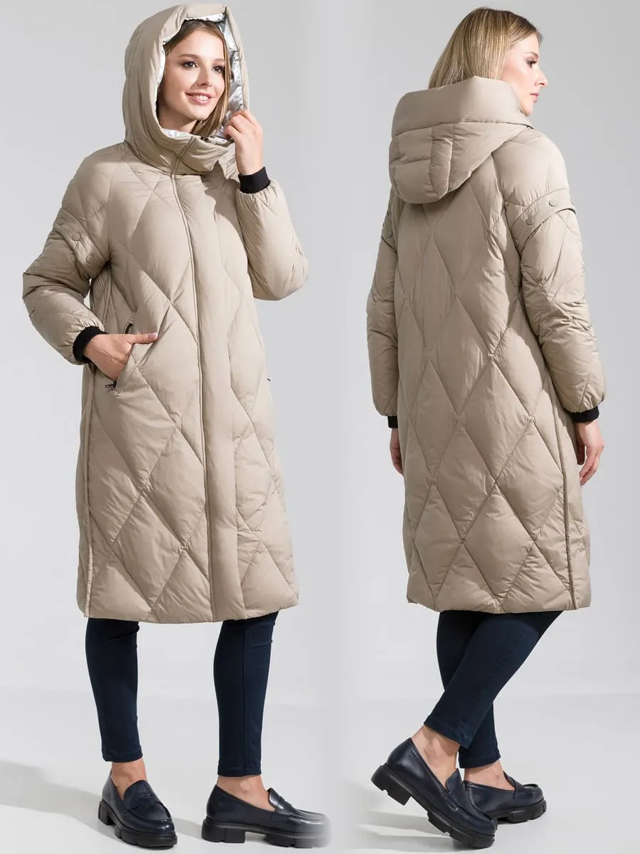 Azelia Luxe Transformer Down Coat and Vest