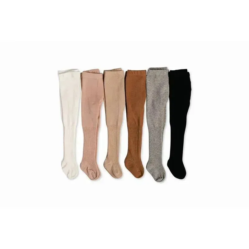 Babe Basics - Knit Baby Tights, Oat