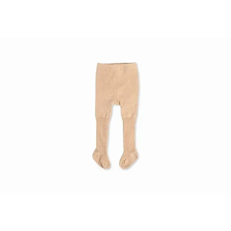 Babe Basics - Knit Baby Tights, Oat