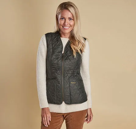 Barbour Fleece Betty Liner Vest - Olive