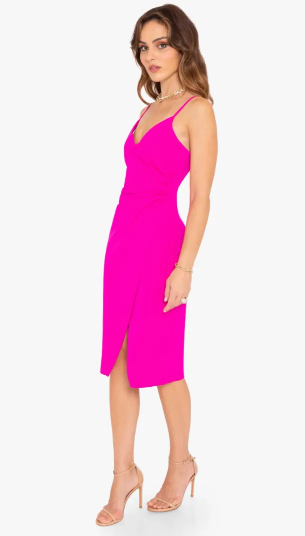 Black Halo Bowery Sheath Dress Pink