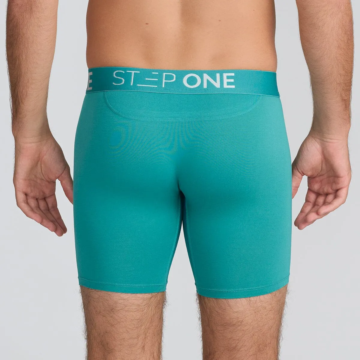 Boxer Brief Fly - Green Slate