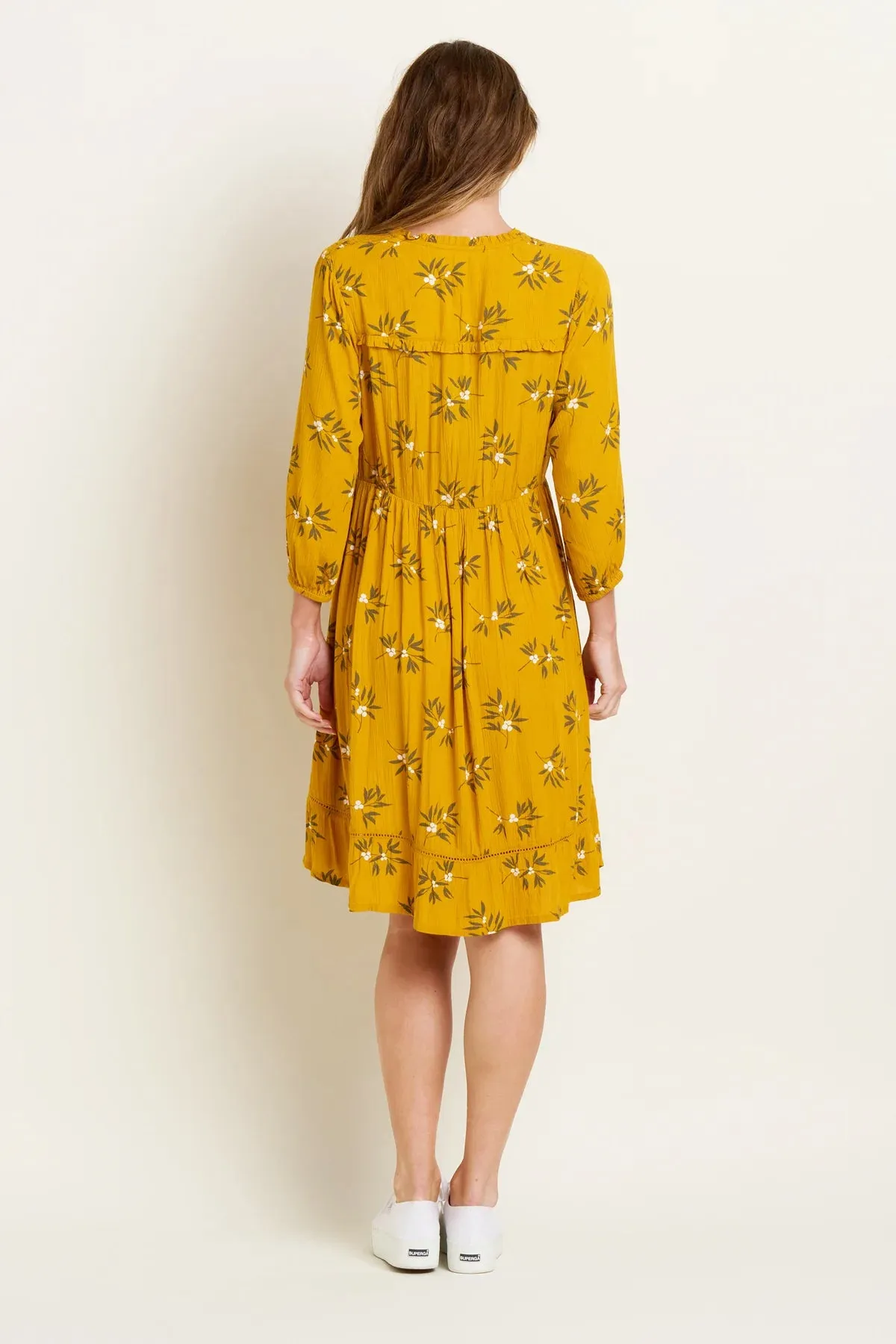 Brakeburn Berry Dress Yellow