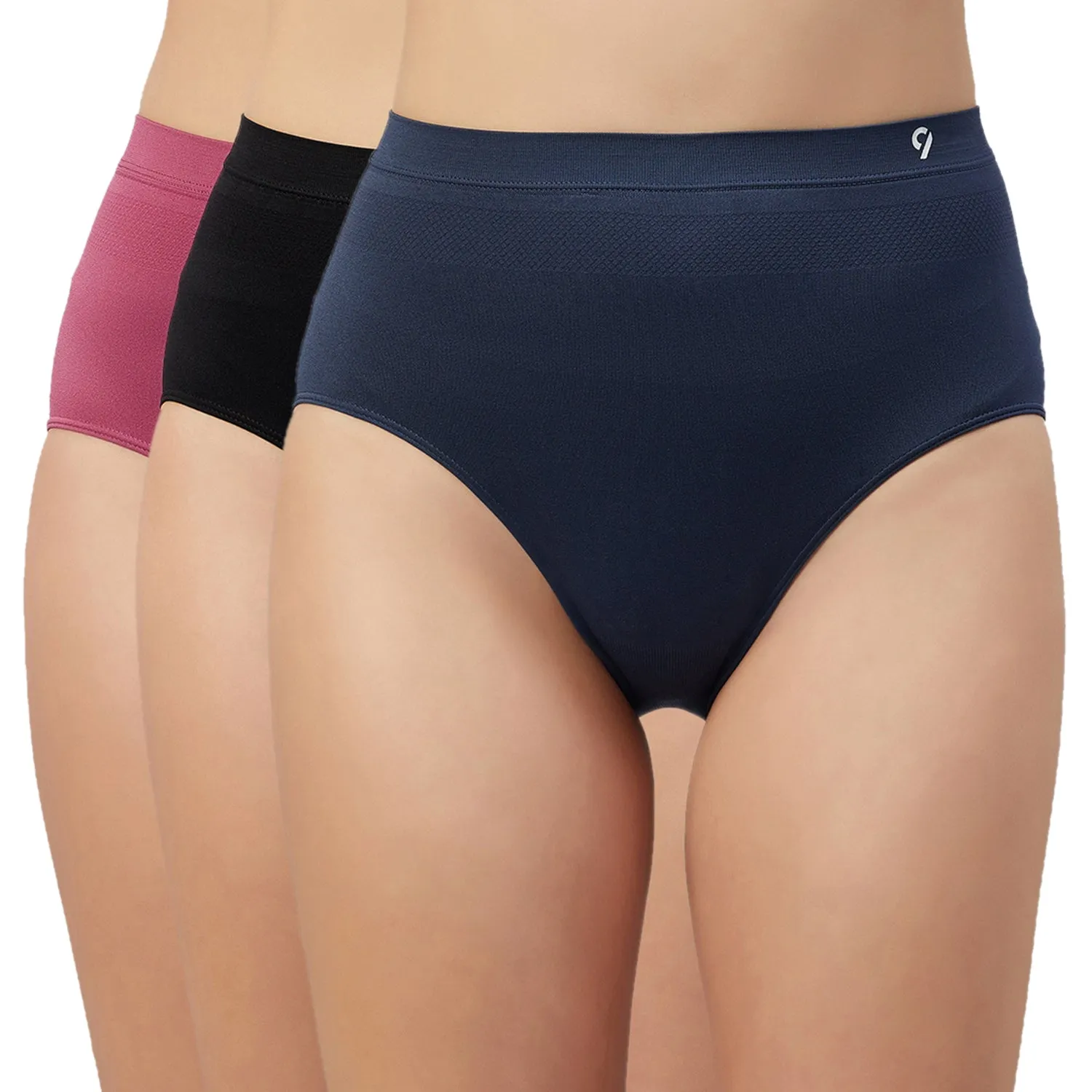 C9 AIRWEAR Solid Hipster Briefs for Women - Packs of 5