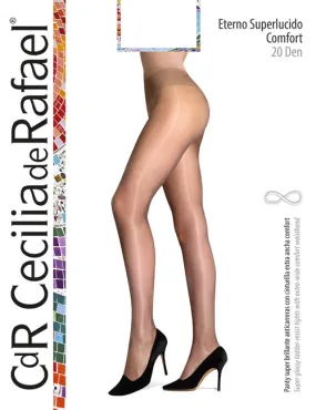 Cecilia De Rafael Eterno Superlucido Comfort Top 20 Denier Tights