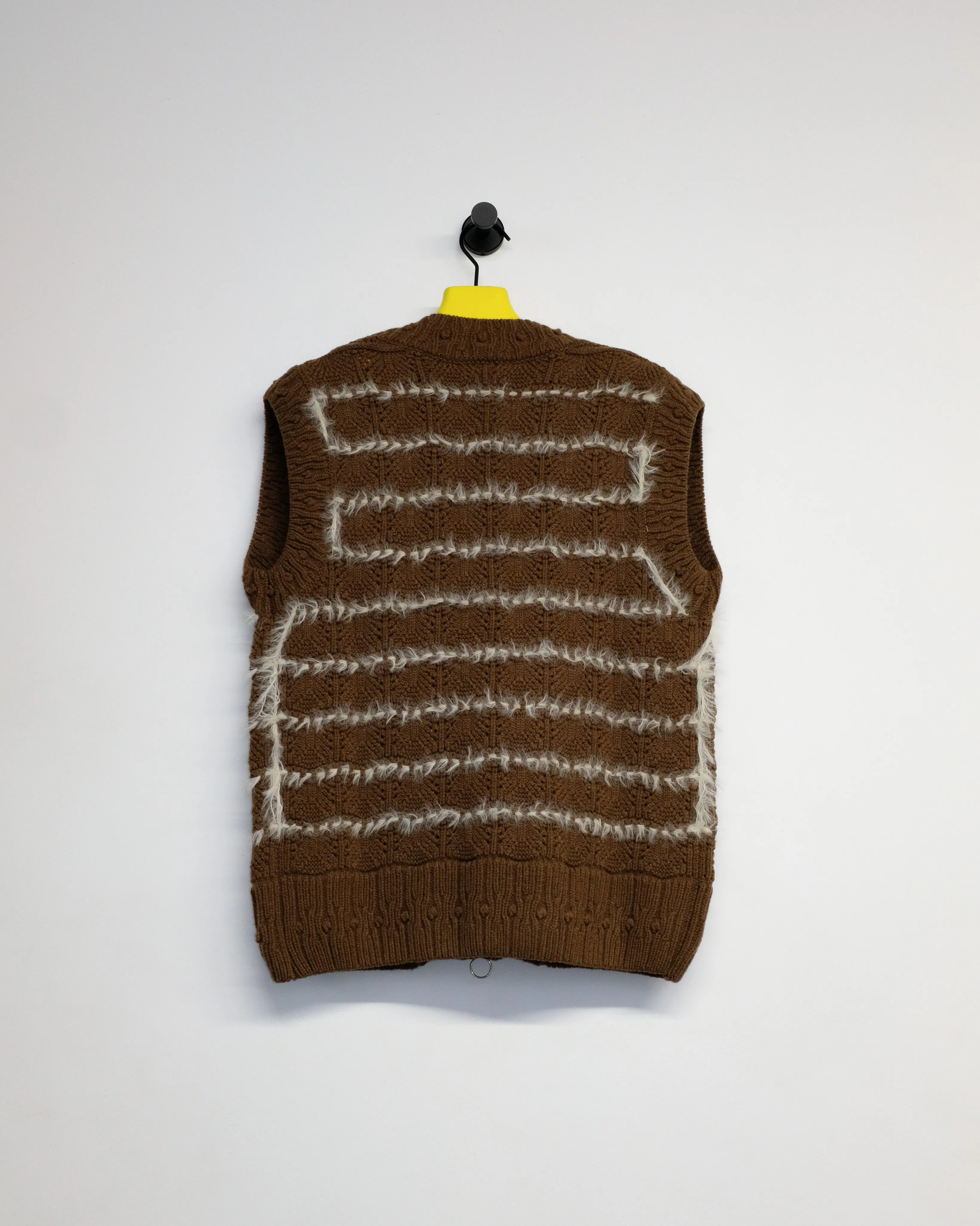 Chestnut Brown Thornham Zip Vest