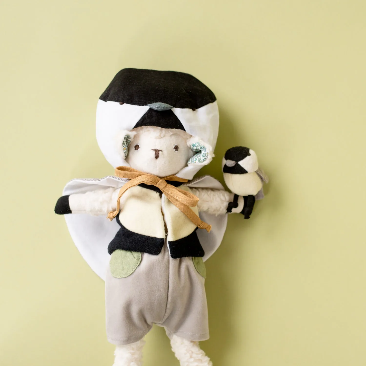 Chickadee Costume Set for Dolls