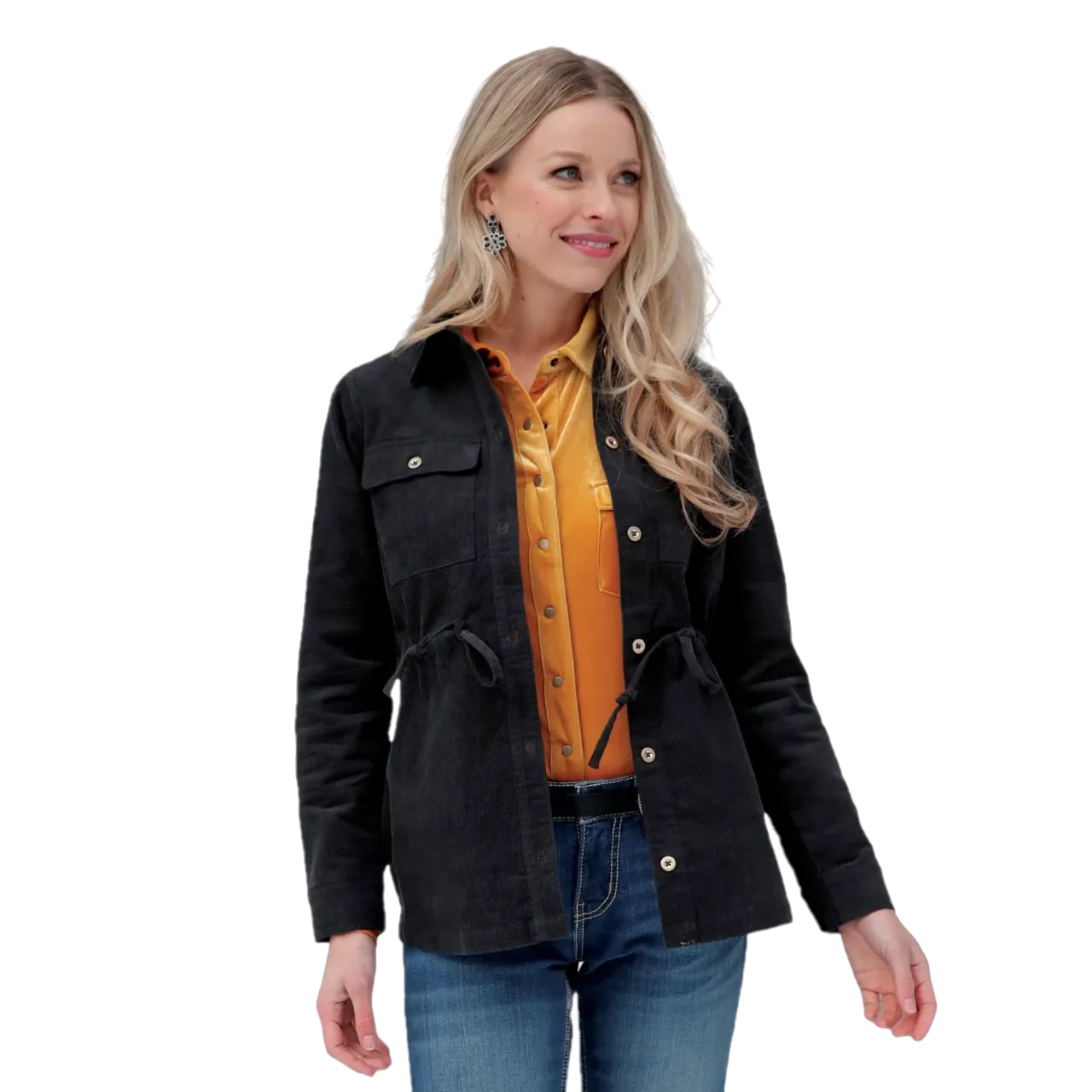 Cinch Women's Black Western Button Down Jacket