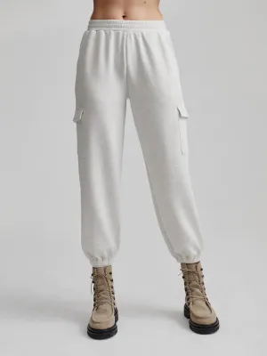 Clarice Pant in Ivory Marl