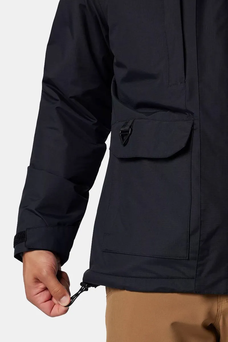 Columbia Landroamer™ Sherpa Lined Waterproof Hooded Jacket (Black)