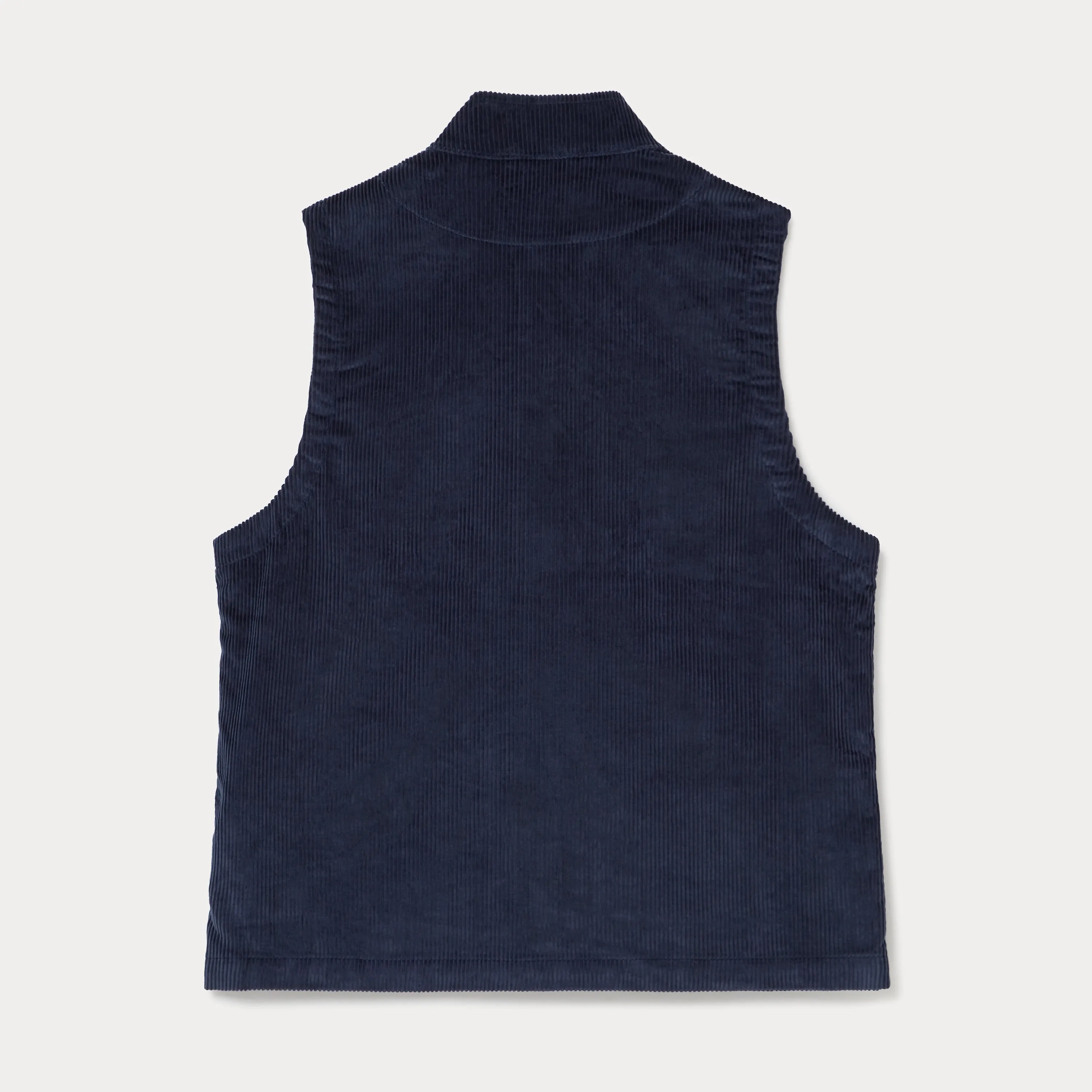 Cord Wandle Vest  - Navy