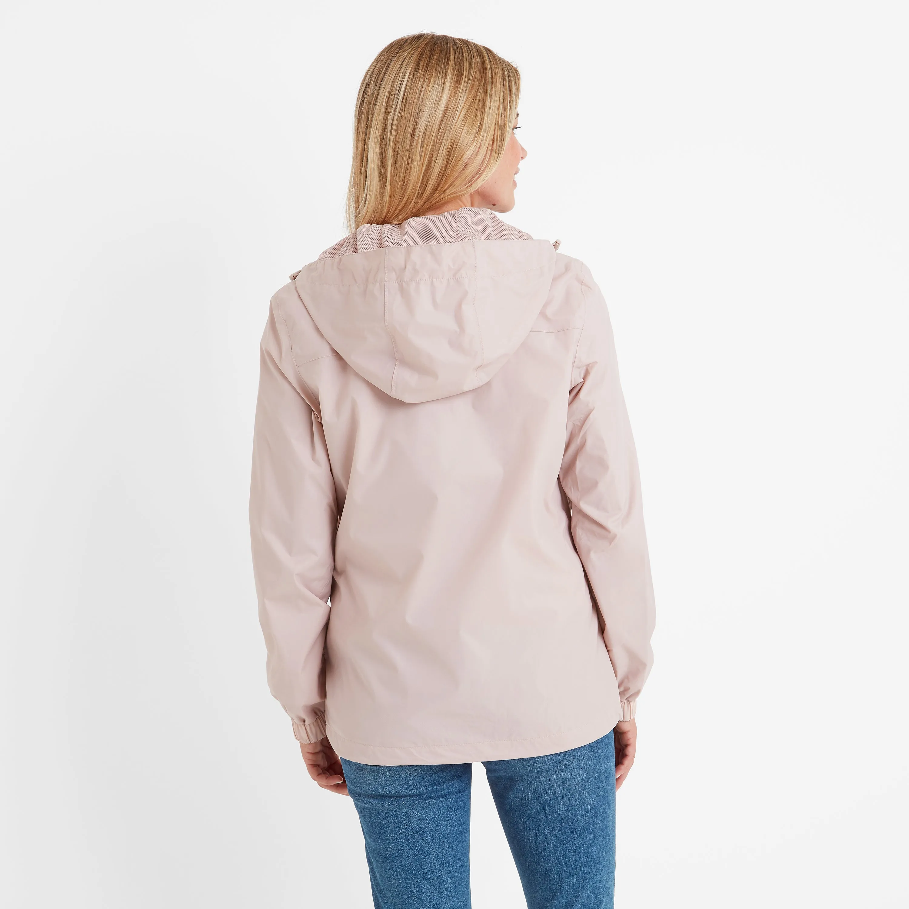 Craven Womens Waterproof Packaway Jacket - Chalk Pink