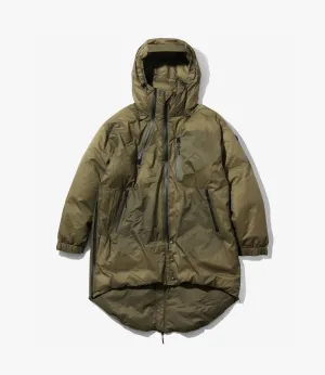 Down Zip Coat – Olive Ripstop Nylon