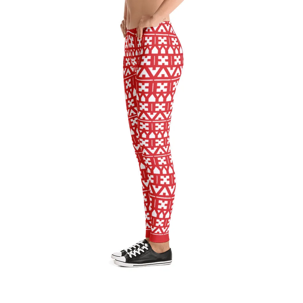 EYEZ Pattern Illusion Leggings (EYE on HIP)