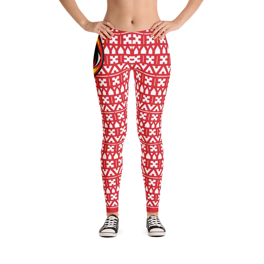 EYEZ Pattern Illusion Leggings (EYE on HIP)