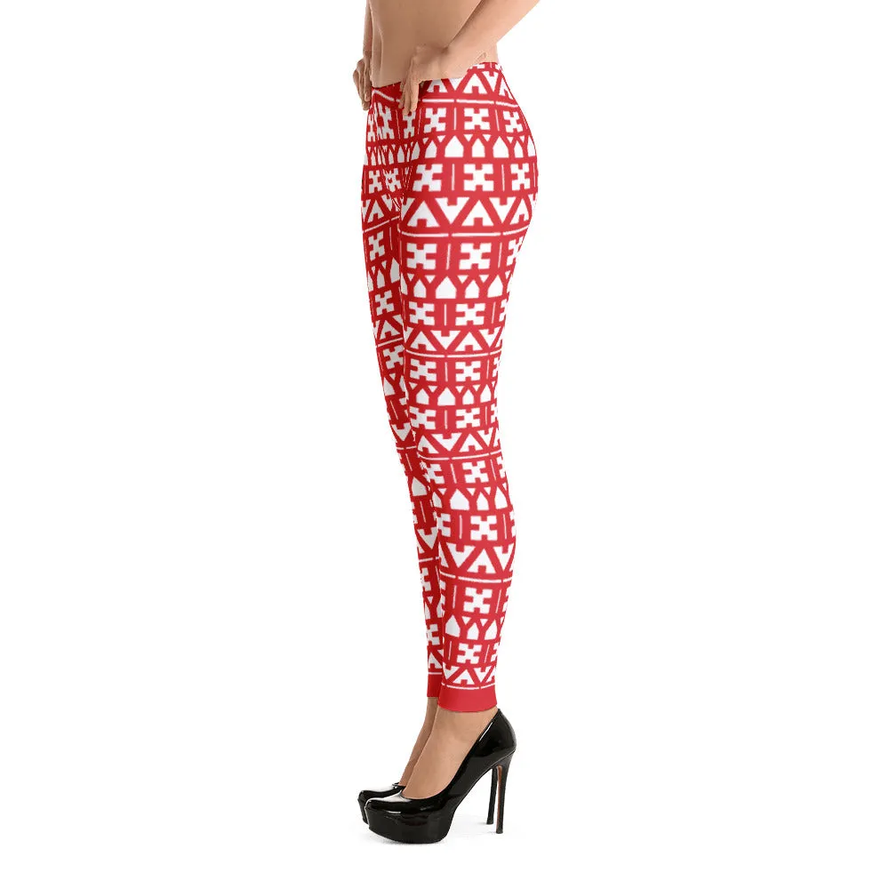 EYEZ Pattern Illusion Leggings (EYE on HIP)