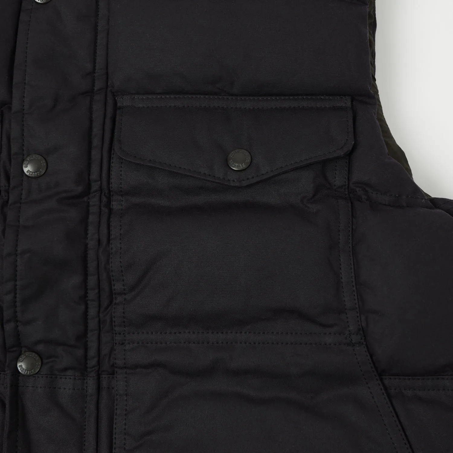 Filson Down Cruiser Vest - Blue Coal