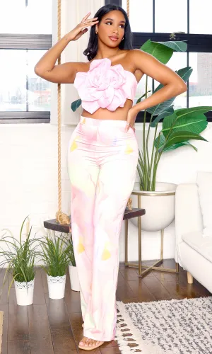 Floral Fantasy | Strapless Set - Pink Dream FINAL SALE