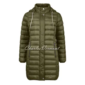 Frandsen Longline Padded Coat - Style 103-588-88 (Olive)