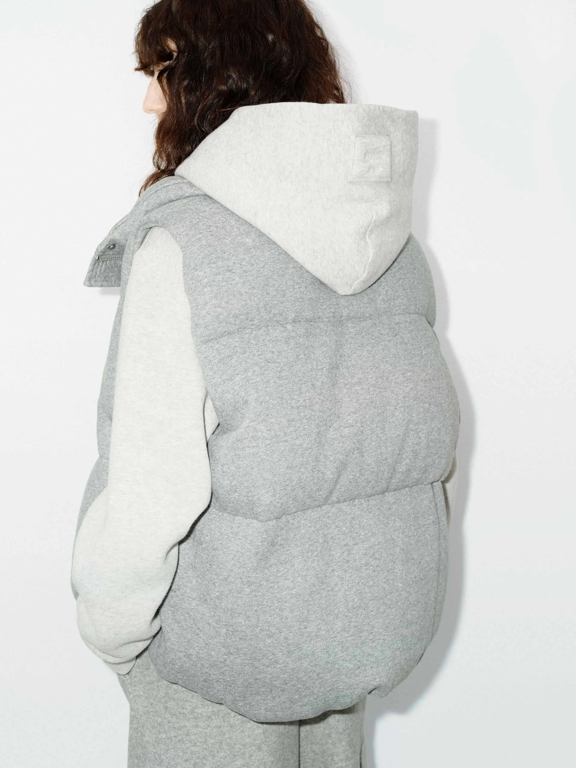 Funnel Neck Down Vest