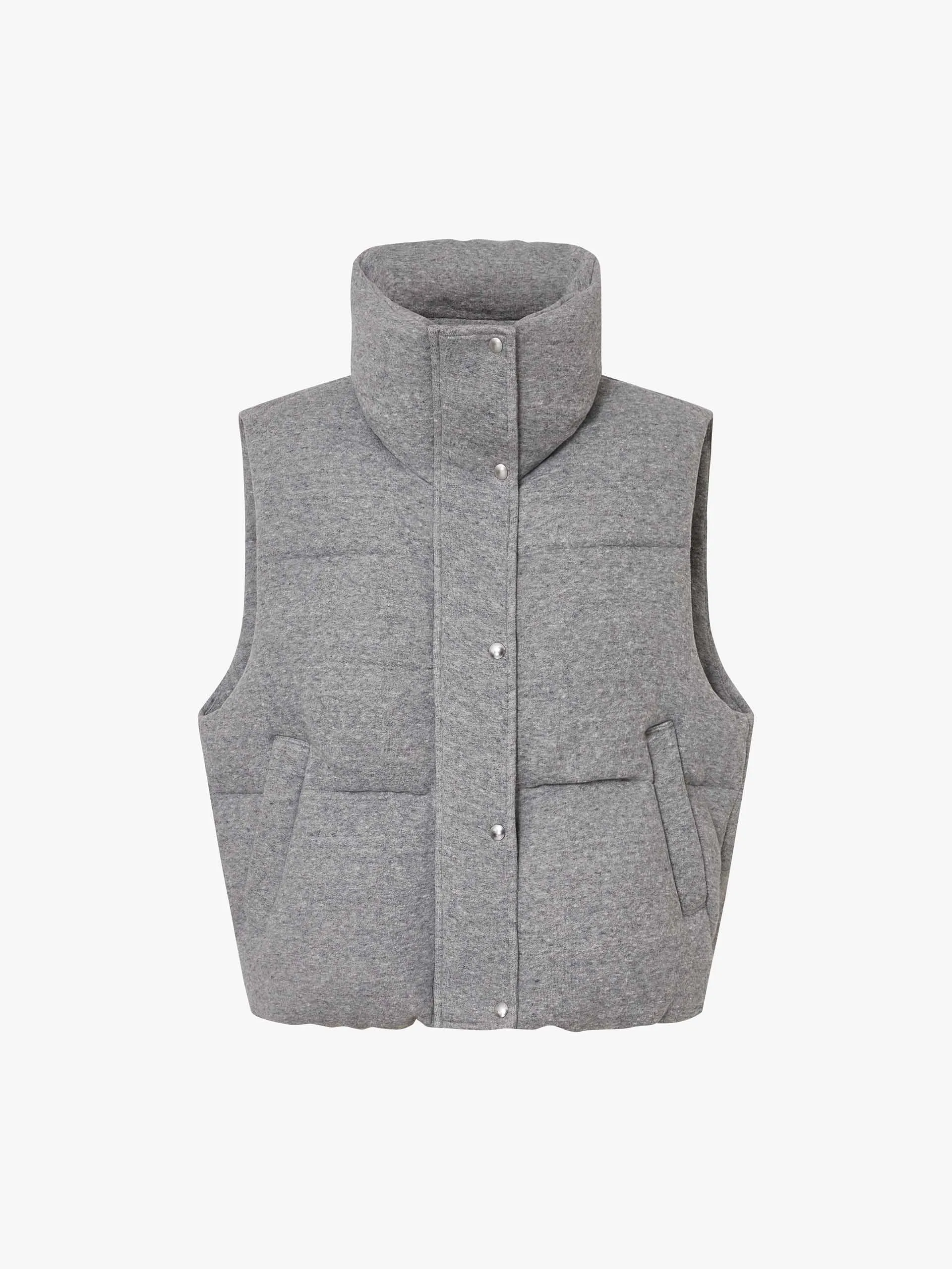 Funnel Neck Down Vest