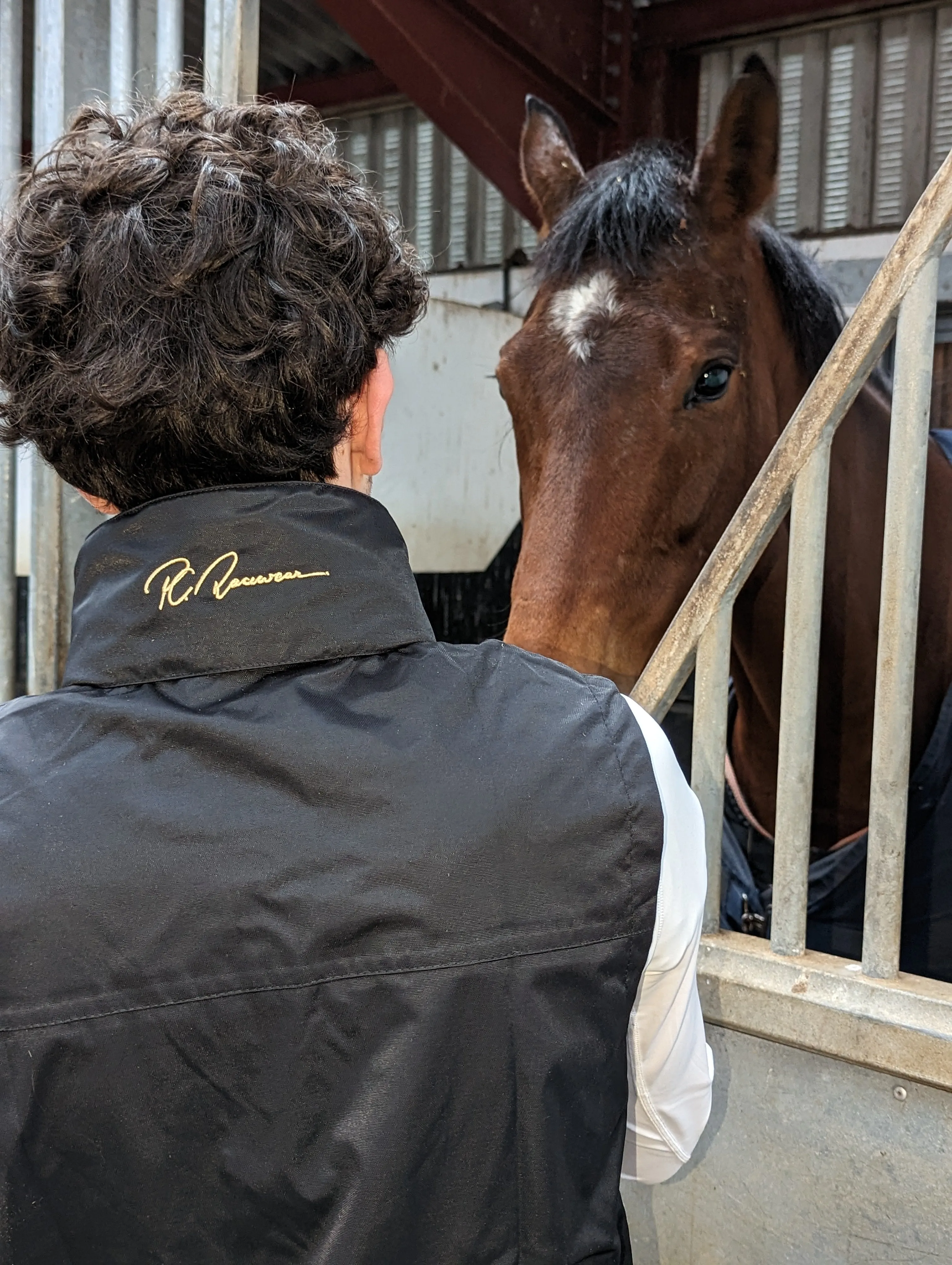 Furlong Waistcoat In Black By Pc Racewear