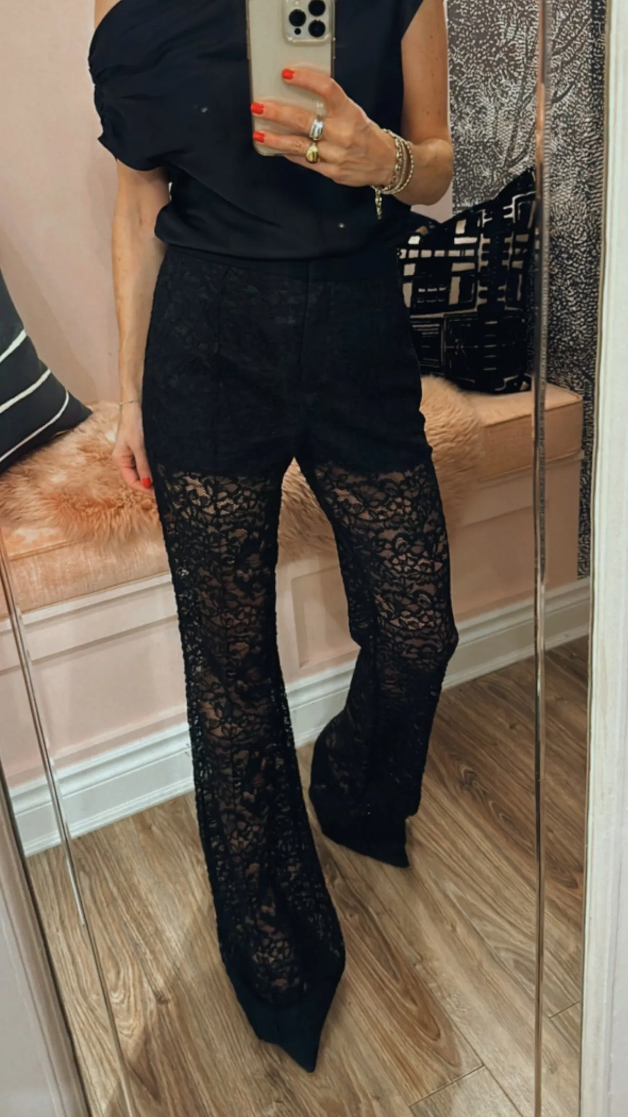 'Gemma' Lace Pant