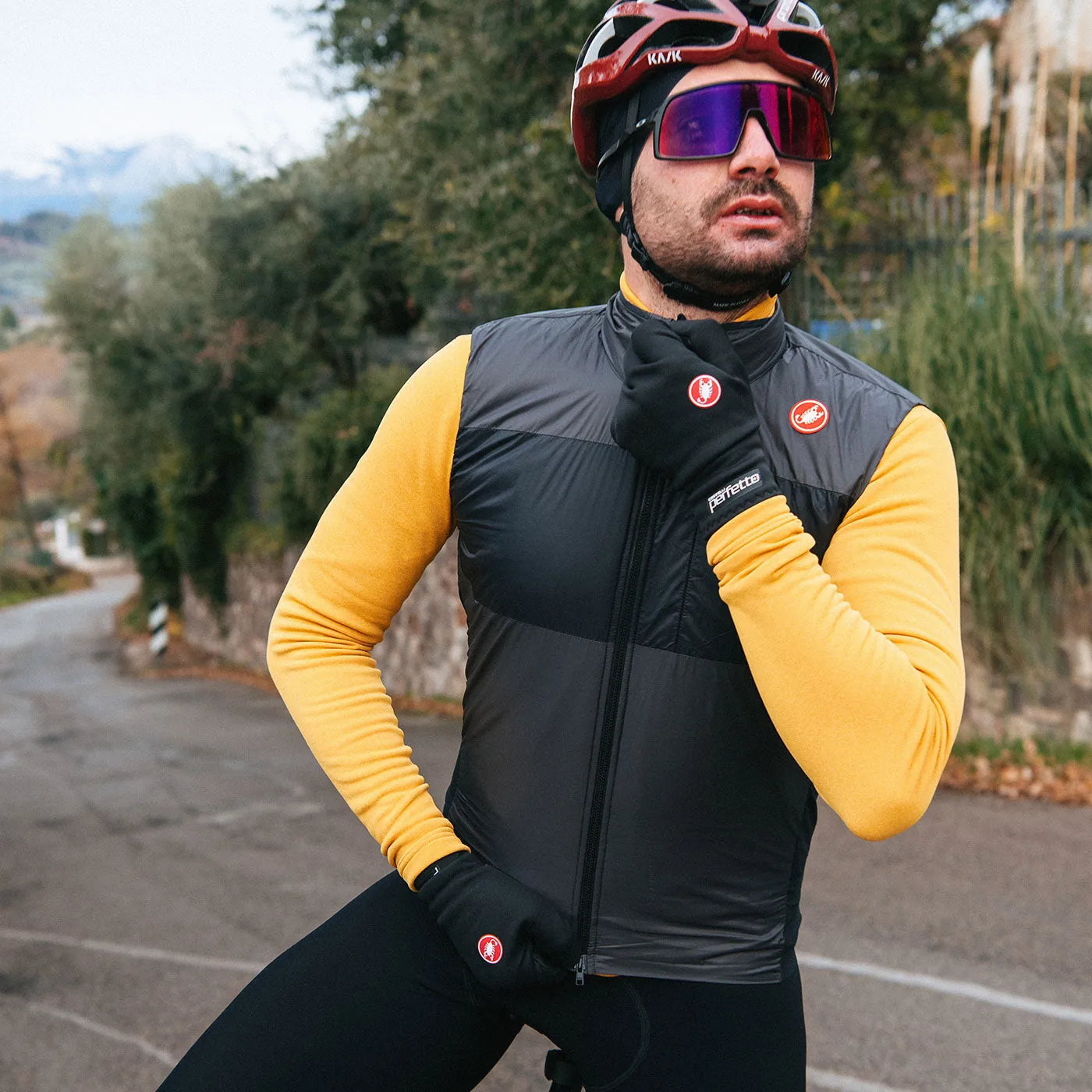 Gilet Castelli Unlimited Puffy - Grigio