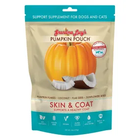 Grandma Lucy’s Pumpkin Pouch Skin & Coat Supplement For Cats & Dogs 6oz