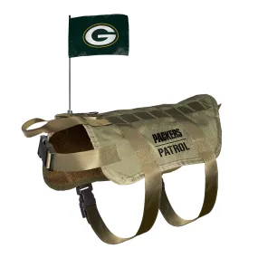 Green Bay Packers Dog Premium Tactical Vest Harness