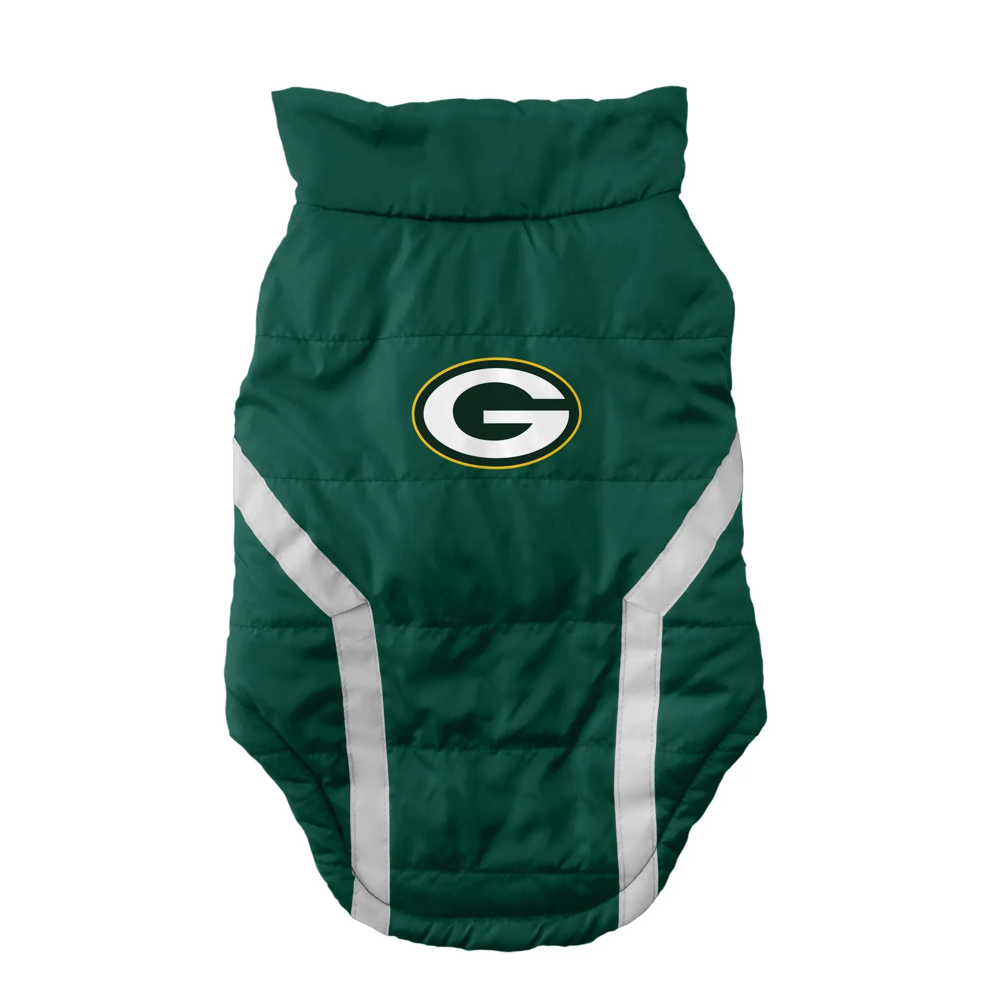 Green Bay Packers Pet Puffer Vest