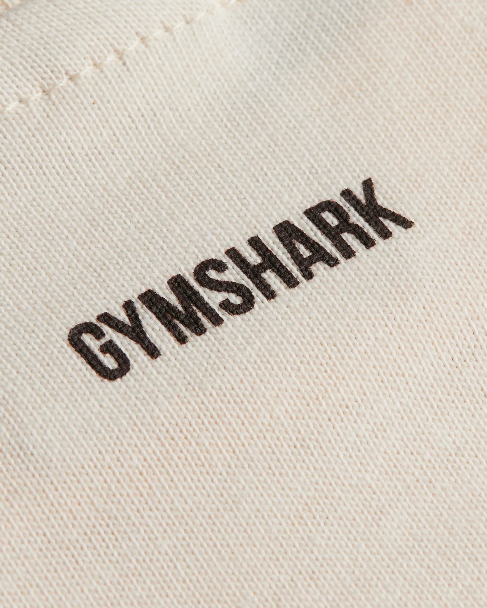 Gymshark Phys Ed Graphic Sweatpants - Ecru White/Archive Brown