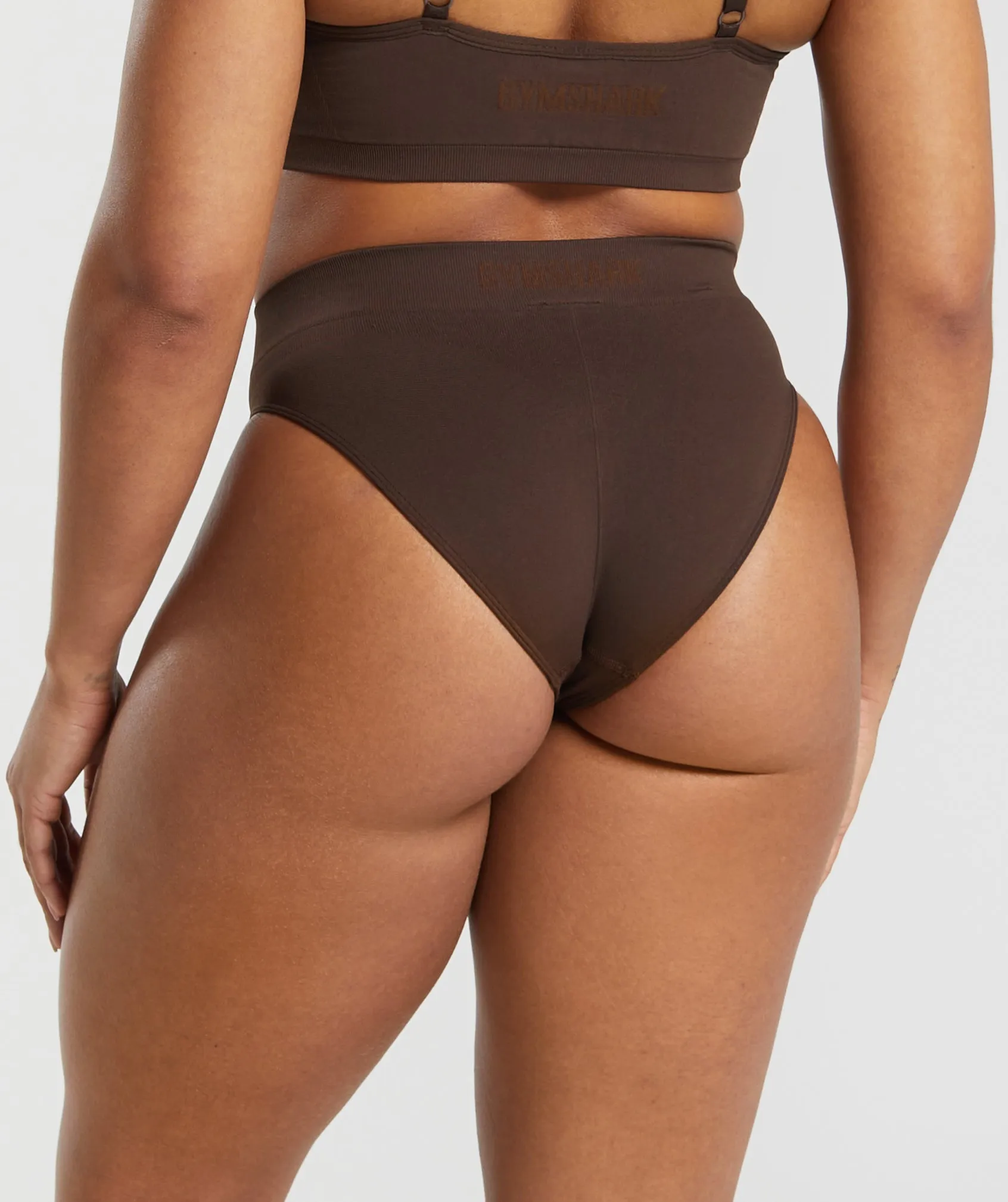 Gymshark Seamless Brief - Archive Brown