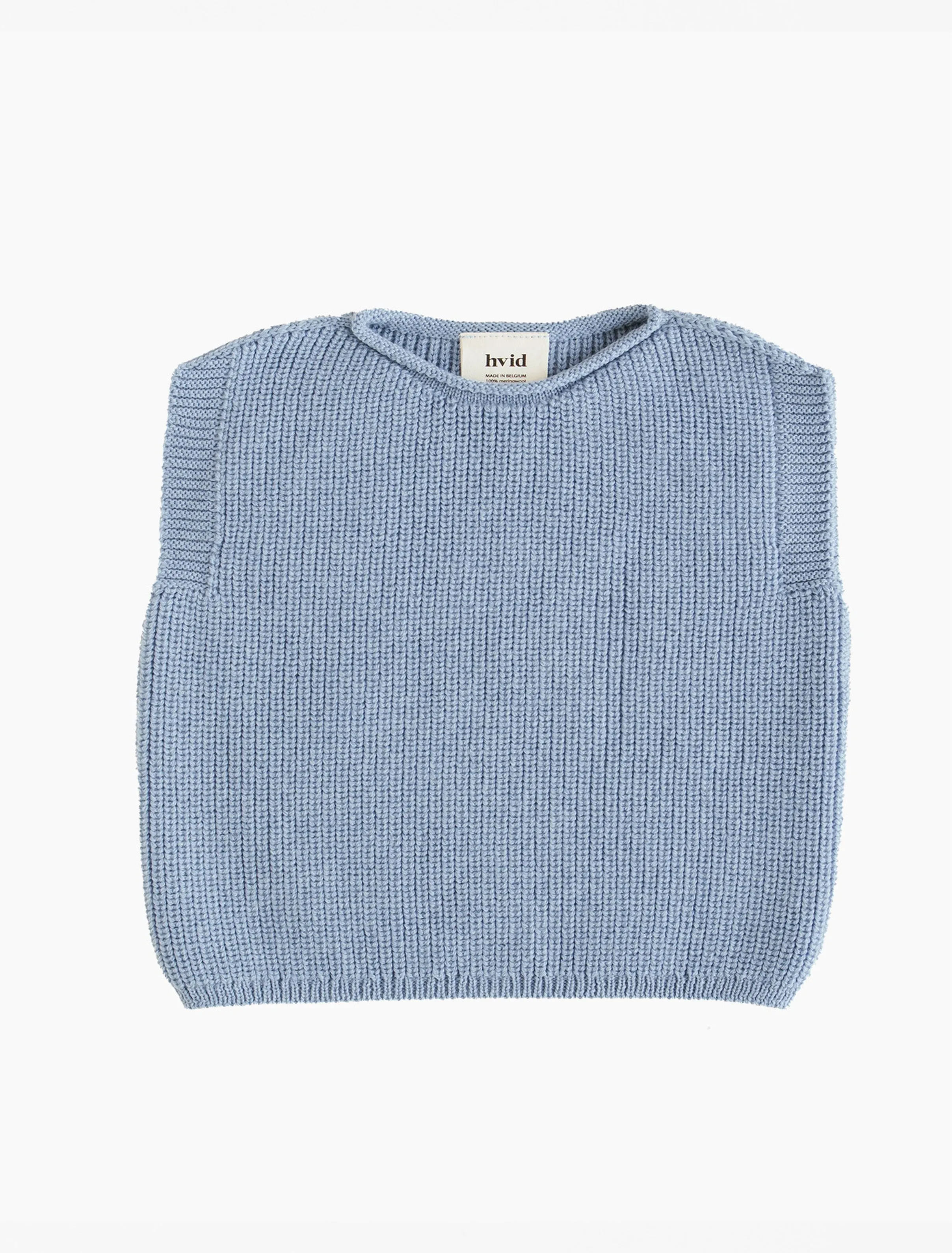 Harvey Baby Vest in Light Blue