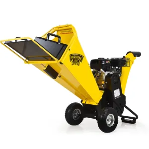 Heavy-Duty 8HP Wood Chipper Shredder With Blades, Chute - Michigan