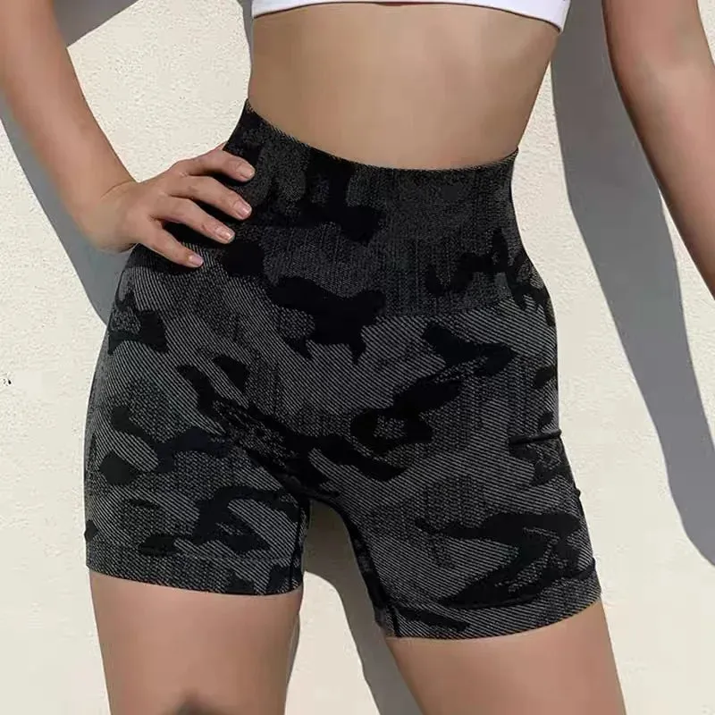 High Waist Camouflage Sweatpants