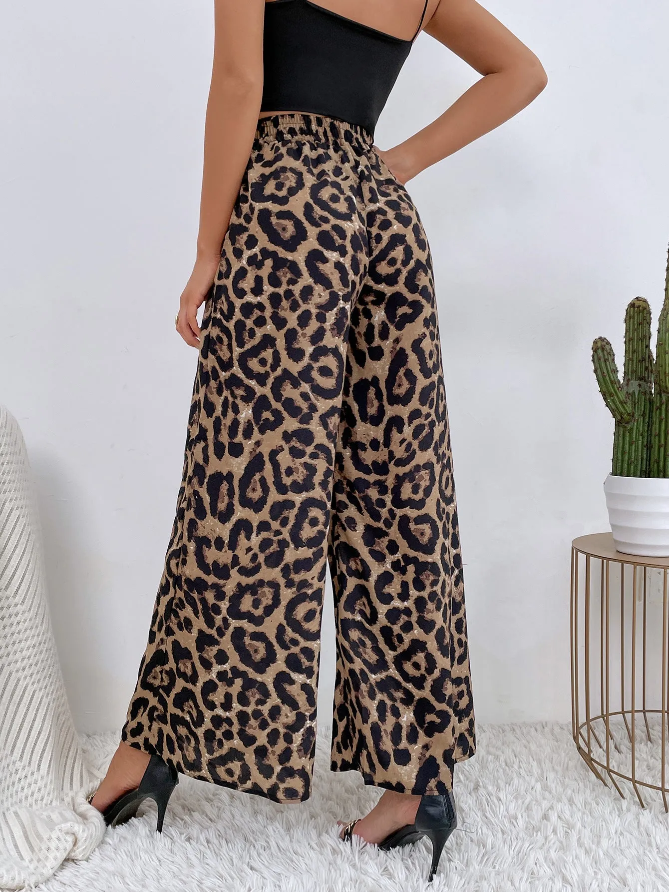 High Waist Wide Leg Casual Wholesale Pants Online