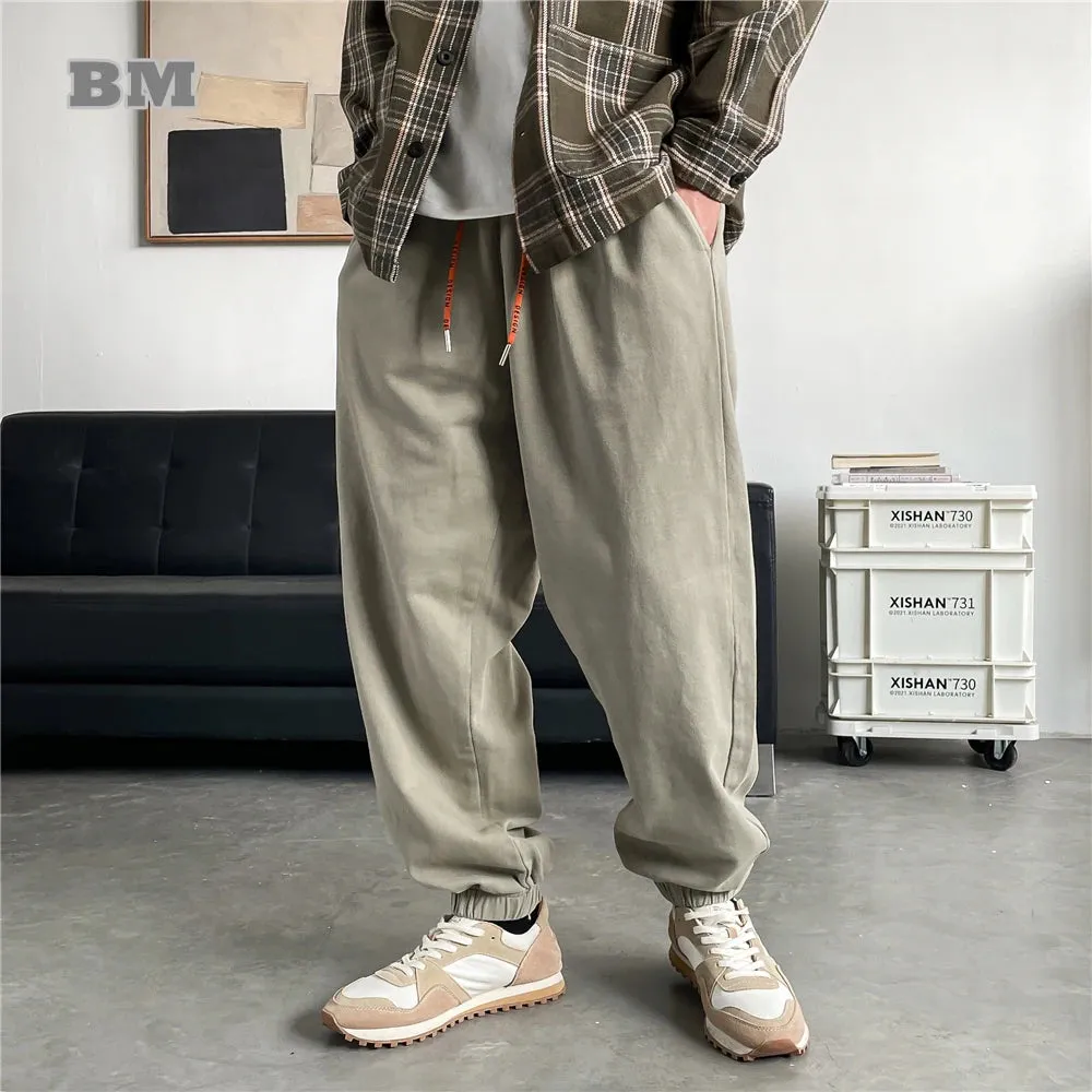 Japanese Streetwear High Quality Sweatpants For Men Casual Sports Pants