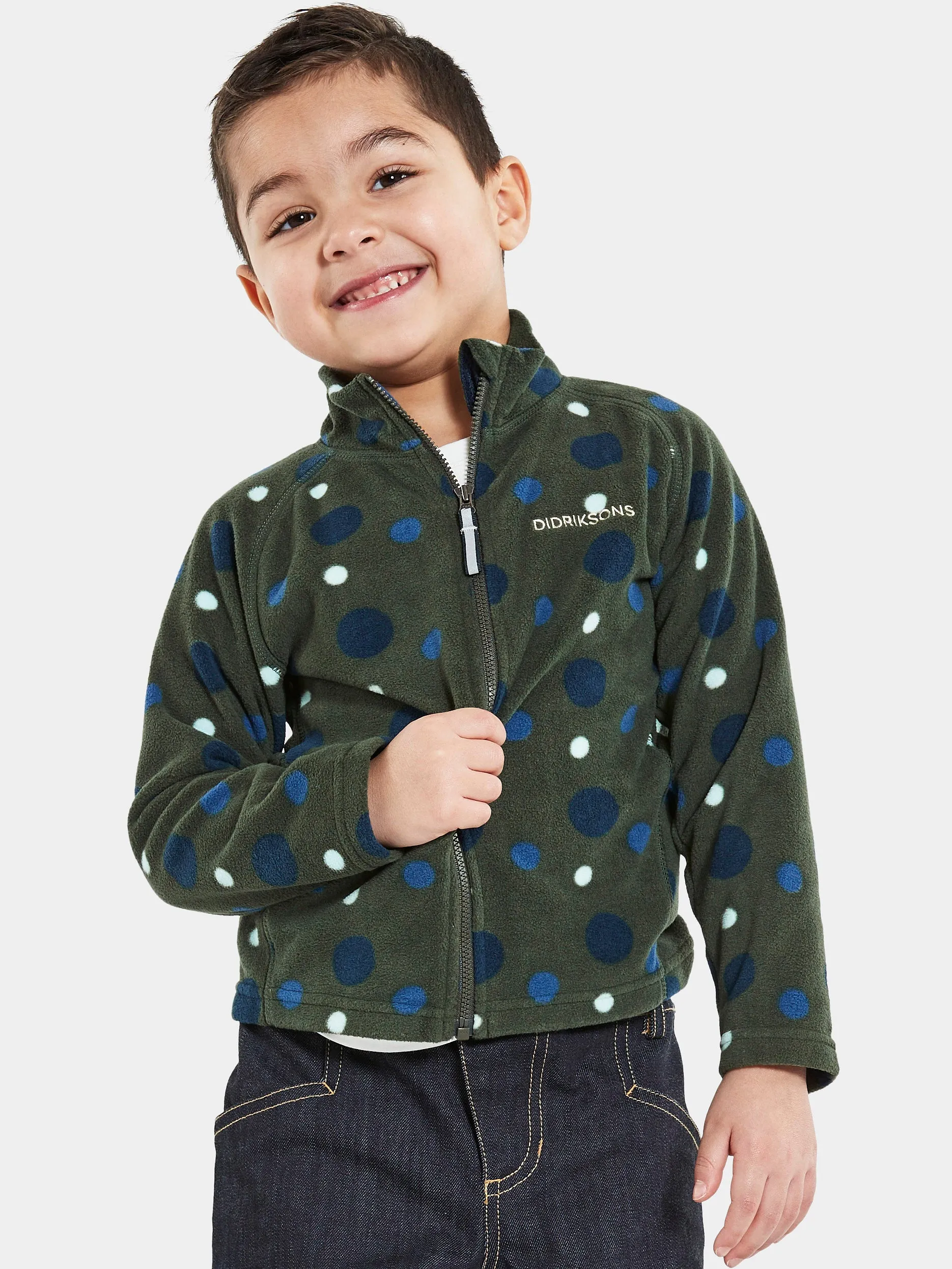 KID'S  MONTE PRINTED FULL ZIP FLEECE