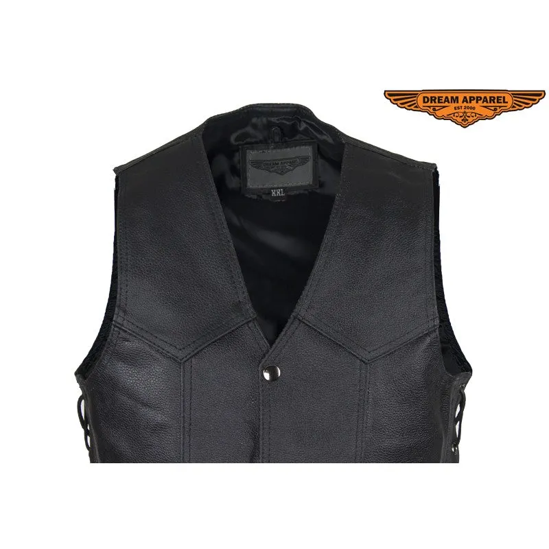 Kids Regular Vest With Side Laces