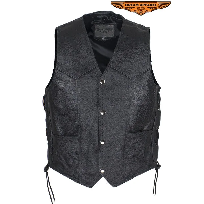 Kids Regular Vest With Side Laces