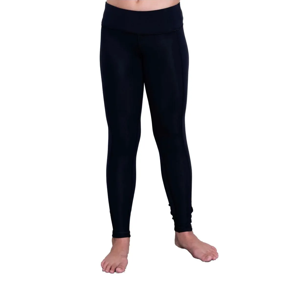 Kids/Youth Swim Tights Black