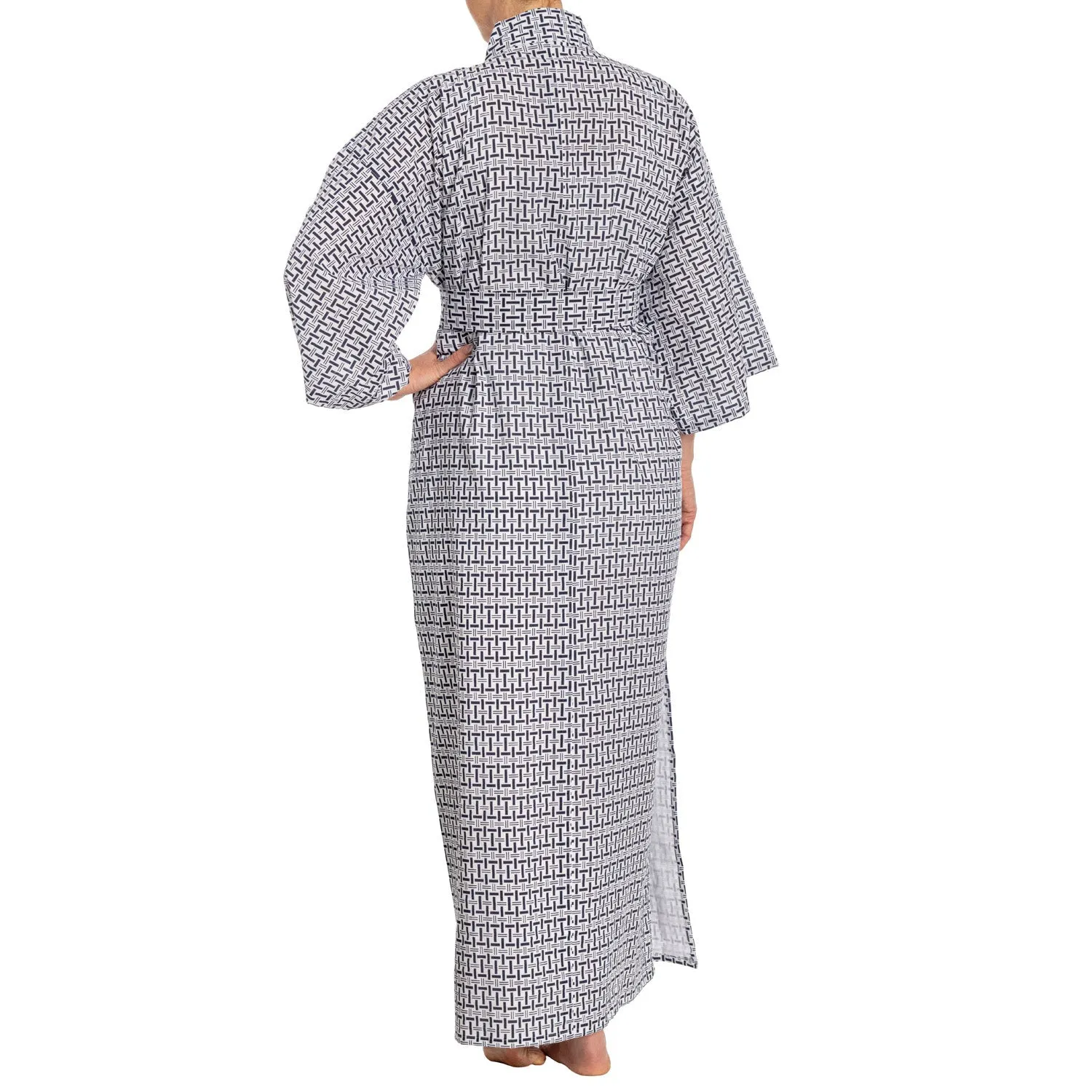 Ladies Cotton Japanese Nemaki Kimono